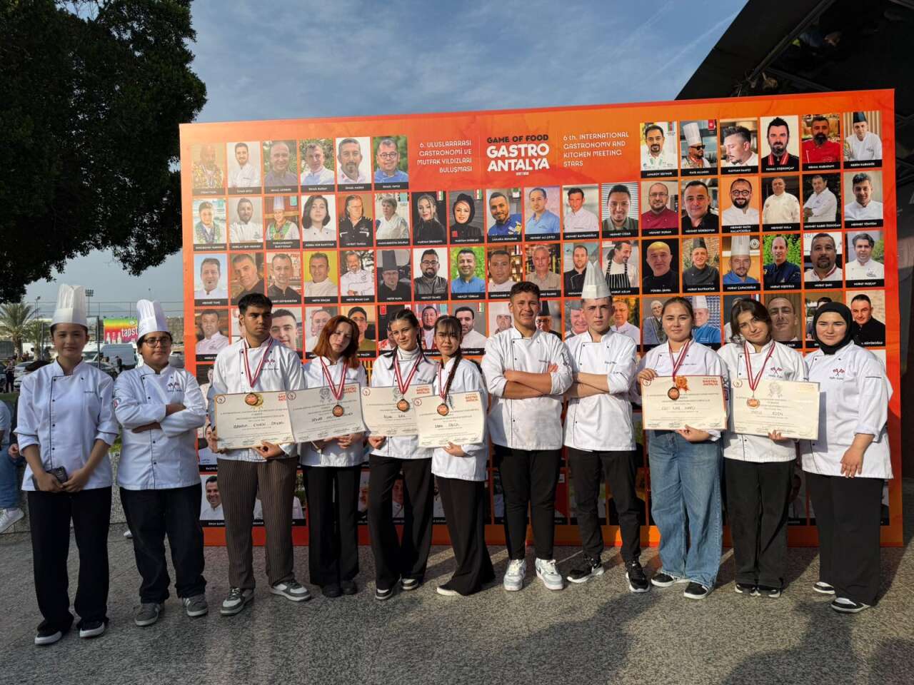 Şehit Yüzbaşı Özgür Özekin Turizm Mesleki ve Teknik Anadolu Lisesi’nden GASTROANTALYA’da Büyük Başarı 2